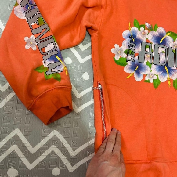 Rare sample adidas Jeremy Scott sweater fleece sweatshirt jacket - Picture 3 of 11